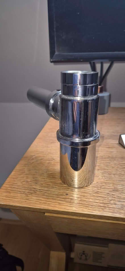 Photo of free Chrome Bathroom sink trap (Long Ditton KT6) #3