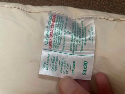 Photo of free 4x feather cushion inserts (Formby L37) #3