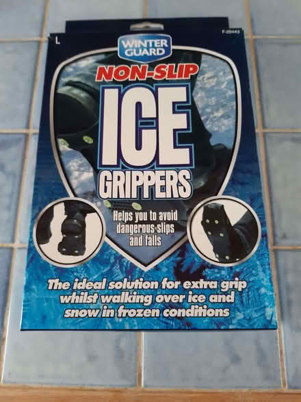 Photo of free Non-Slip Ice Grippers (Great Mole Wood SG14) #1