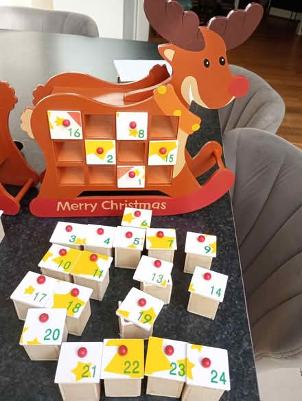 Photo of free Reusable advent calendar x 2 (Maidstone ME15) #3