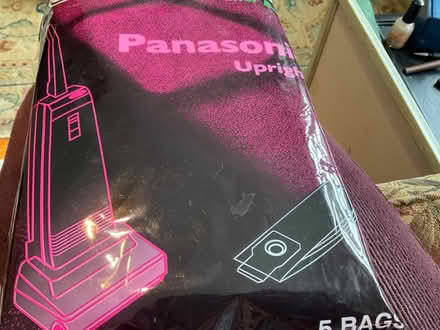 Photo of free Old Panasonic vacuum bags etc (Near Bromley bus garage BR2) #1