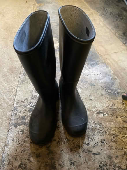 Photo of free Black wellies boots size 3 (Abingdon OX14) #1