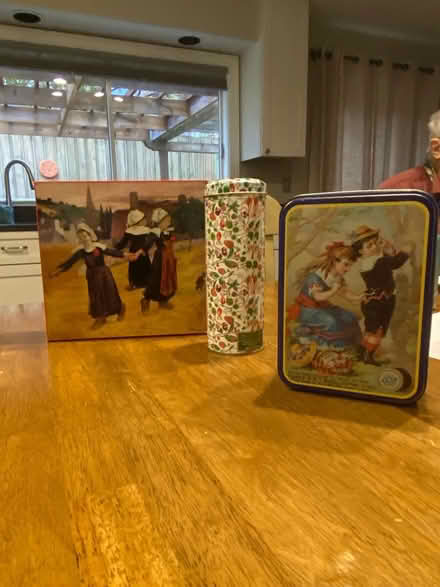 Photo of free Metal biscuit boxes (Thunder Hill, Columbia, md) #2