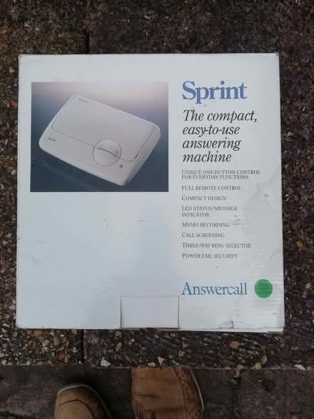Photo of free BT Sprint telephone answering machine (Cofton Hackett B45) #1