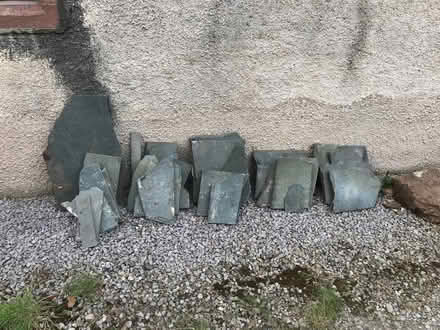 Photo of free Selection of mixed size slate pieces 1/2 inch thick (Blennerhasset CA7) #1