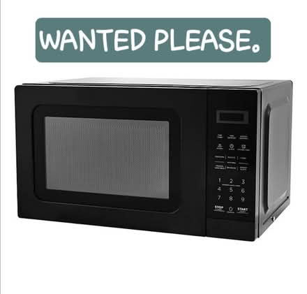 Photo of Black microwave (Moreton) #1