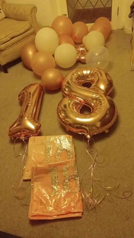 Photo of free 18th Birthday balloons etc (CM21 High Wych) #2