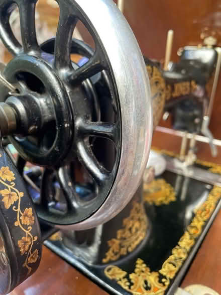 Photo of free Hand-powered Jones sewing machine (L24) #2