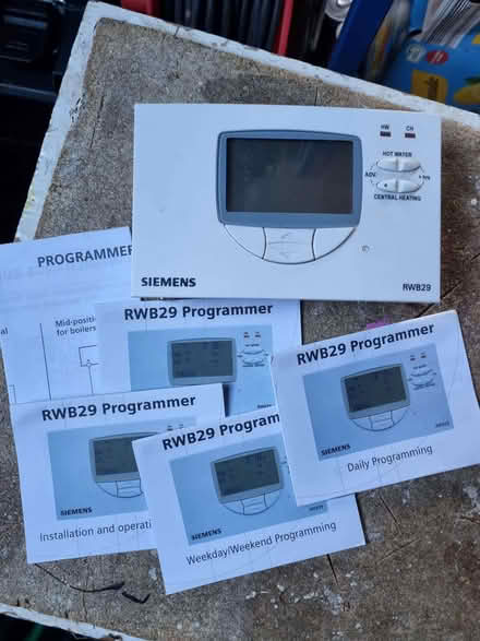 Photo of free Siemens RW829 programmer for hot water and heating (Walton Hall Gardens WA4) #1