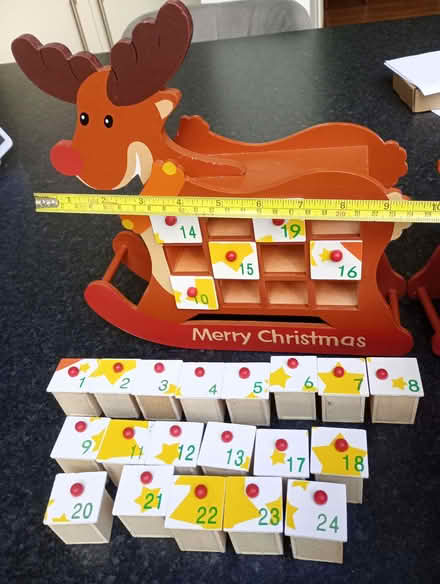 Photo of free Reusable advent calendar x 2 (Maidstone ME15) #4