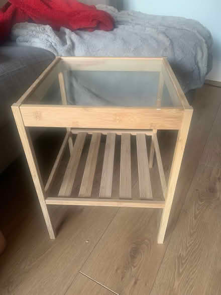 Photo of free Small wooden side table (Clondalkin) #1