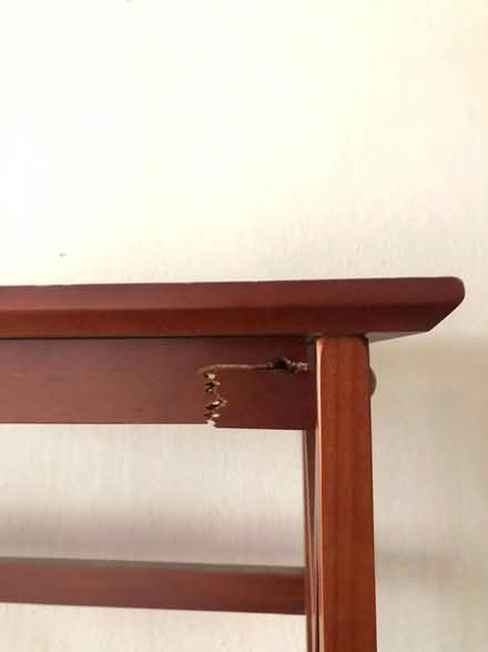 Photo of free Solid wood bookshelf (Flatbush) #3