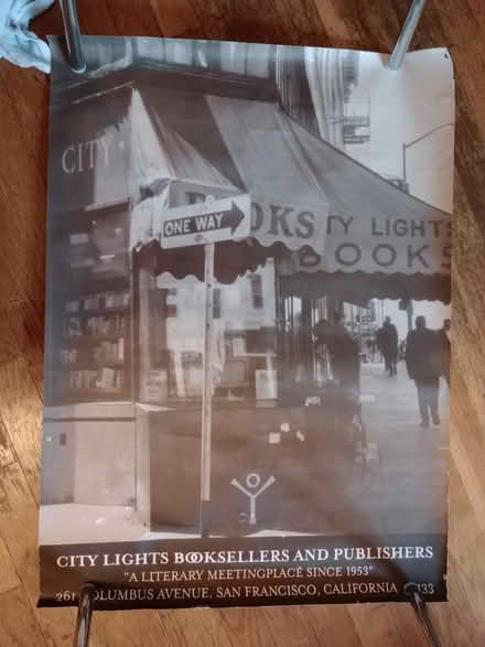 Photo of free City Lights Bookstore poster (Ditmas park) #1