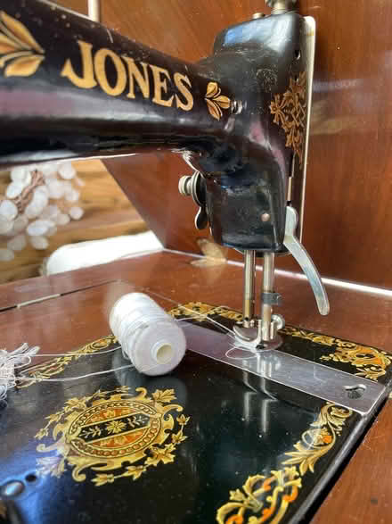 Photo of free Hand-powered Jones sewing machine (L24) #3