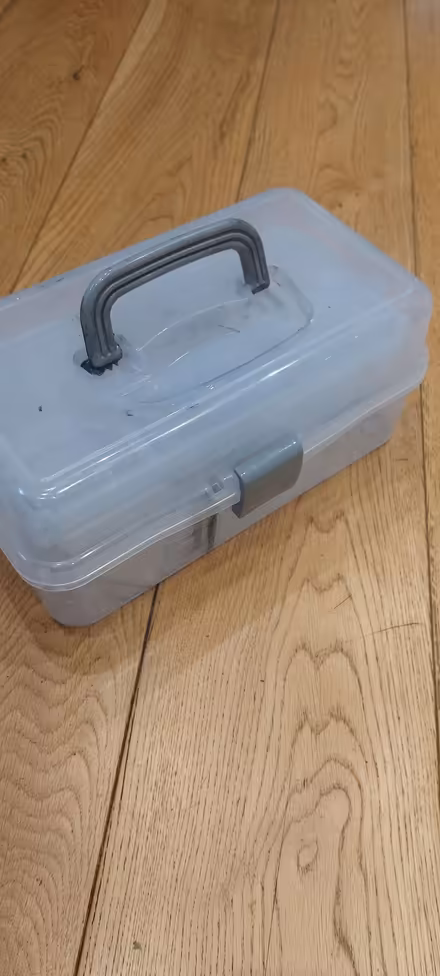 Photo of free Plastic craft box with handle (Lower Weston) #1
