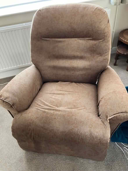 Photo of free Manual recliner armchair (Lexden CO3) #1
