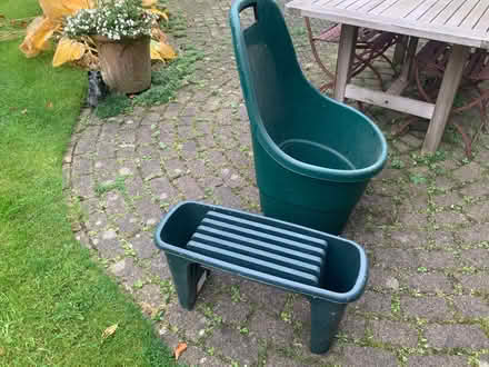 Photo of free Garden tool trug with wheels plus seat (The Grange EH9) #2