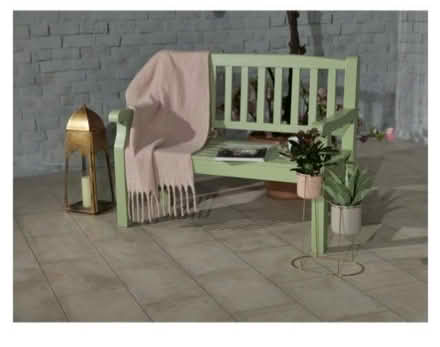 Photo of free New boxed garden bench (Lower Weston) #1