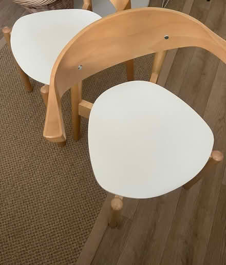 Photo of free 2 kitchen dining chairs (Warlingham) #1