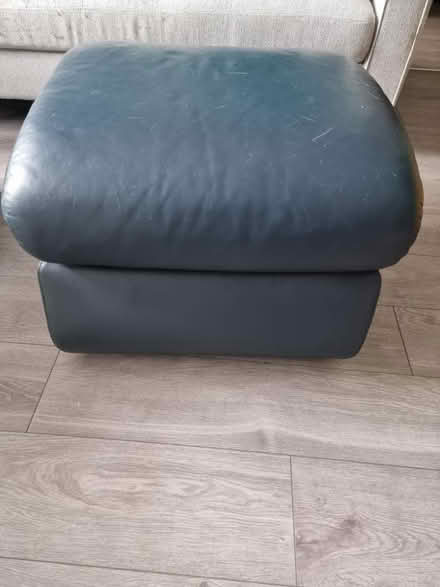 Photo of free Blue foot stool (Aigburth L17) #2