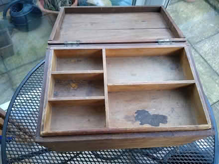 Photo of free Small wooden box (Stroud GL5) #2