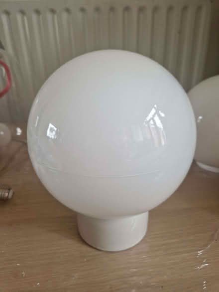 Photo of free Two Classic Globe Bathroom Lights (Gidea Park RM2) #1