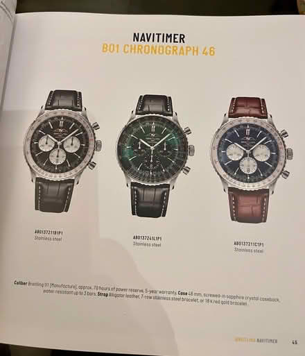 Photo of free Breitling 23/24 catalogue (Southend-on-sea SS1) #3