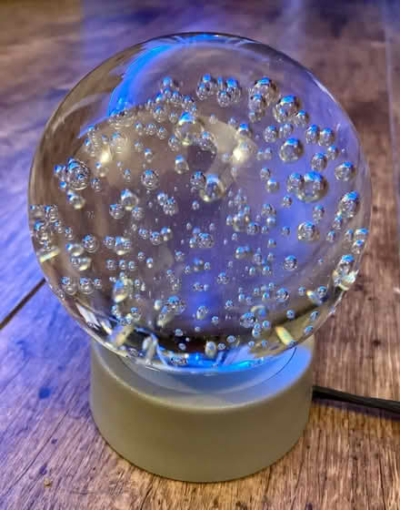 Photo of free Ikea glass ball with bubbles lamp (Newtown SO19) #4