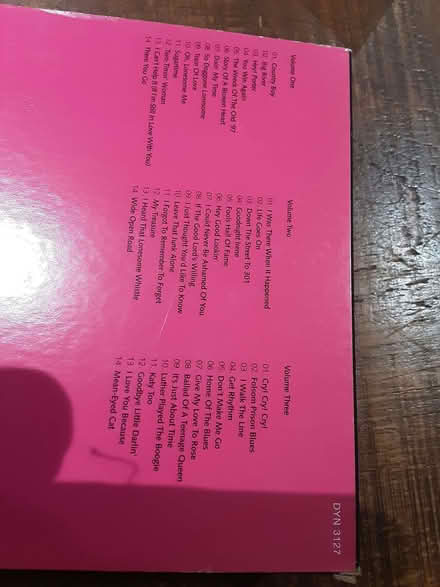 Photo of free Johnny Cash book and CDs (Warton LA5) #2