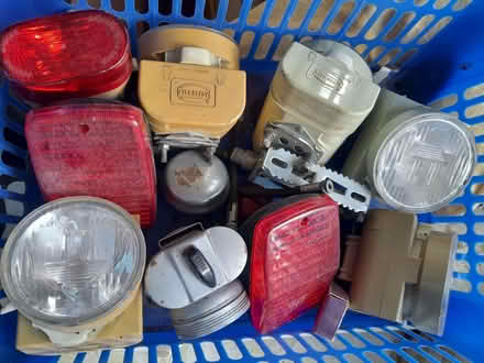 Photo of free 1970s Bike Lamps (DA1) #1