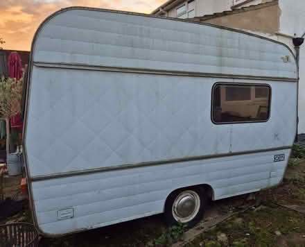 Photo of free Stripped out caravan. Collection only. Needs new tyre (Slough central SL1) #1