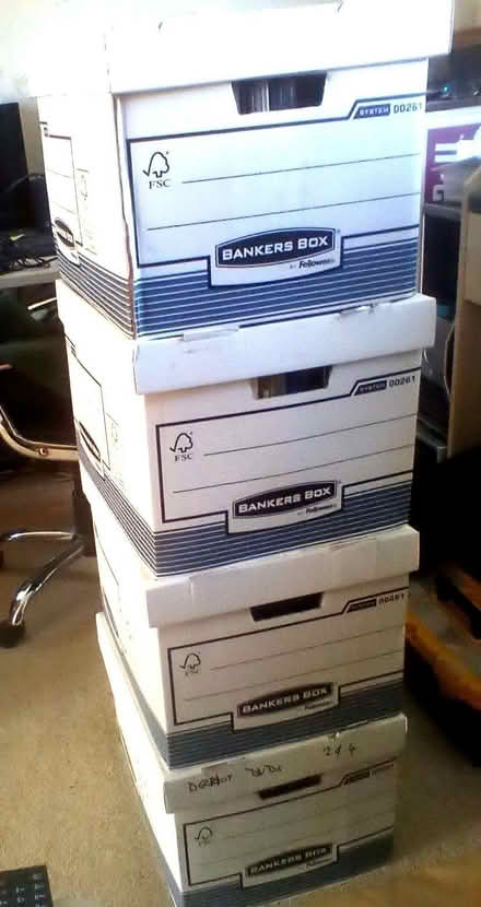 Photo of free 8 Archive boxes with lids (Highley WV16) #2