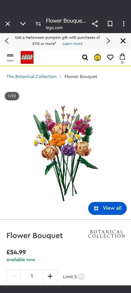 Photo of free Lego Bouquet (SE14) #2