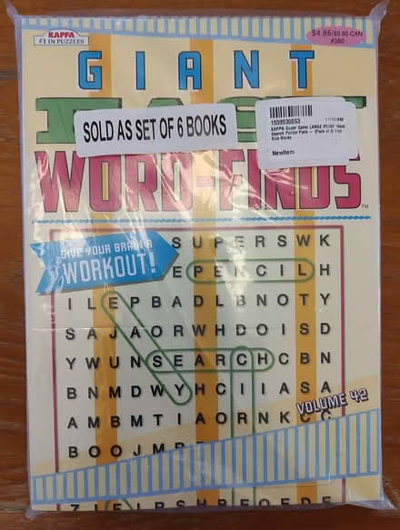 Photo of free Word search books, large-print ((south) Central Park - Denver) #1