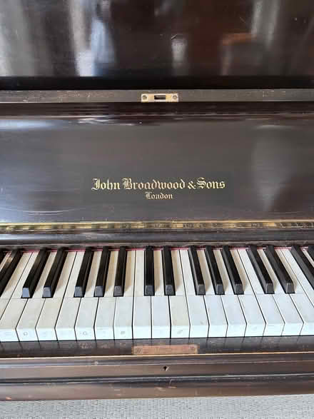 Photo of free Upright piano by John Broadwoods and Sons (Laughton BN8) #1