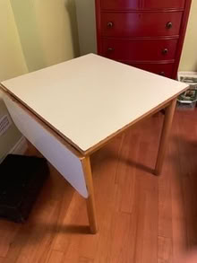 Photo of free Square kitchen table (Oakridge) #1