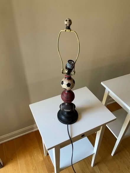 Photo of free Boy’s table lamp and shade (Wheaton) #1