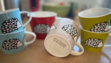 Photo of free 6 hedgehog mugs (M33 near Sale Grammar School) #2