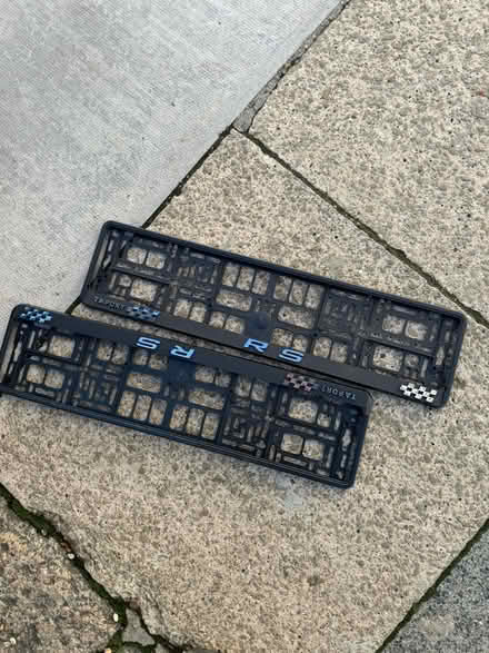 Photo of free Number plate surround (St. Leonard’s TN38) #1