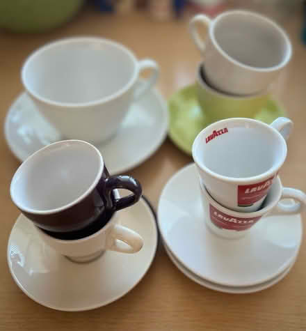 Photo of free Coffee cups and saucers (M33 near Sale Grammar School) #1