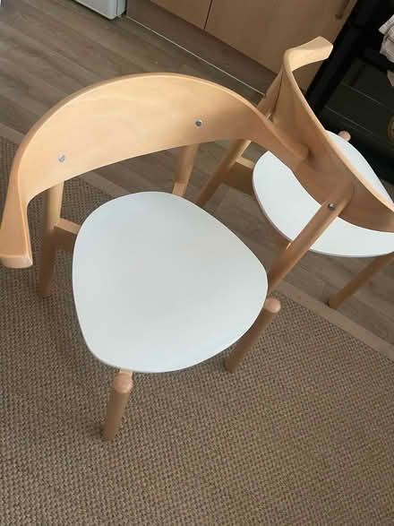 Photo of free 2 kitchen dining chairs (Warlingham) #2