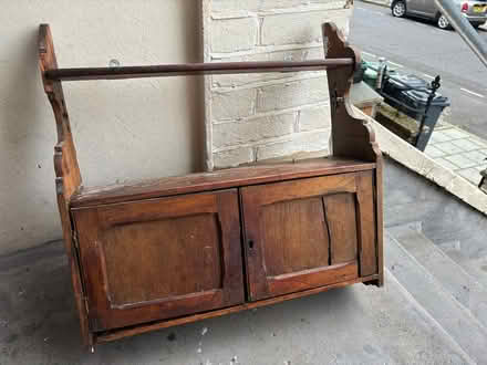 Photo of free Small wooden kitchen cabinet (SE24) #4