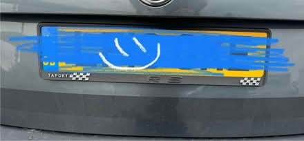 Photo of free Number plate surround (St. Leonard’s TN38) #2