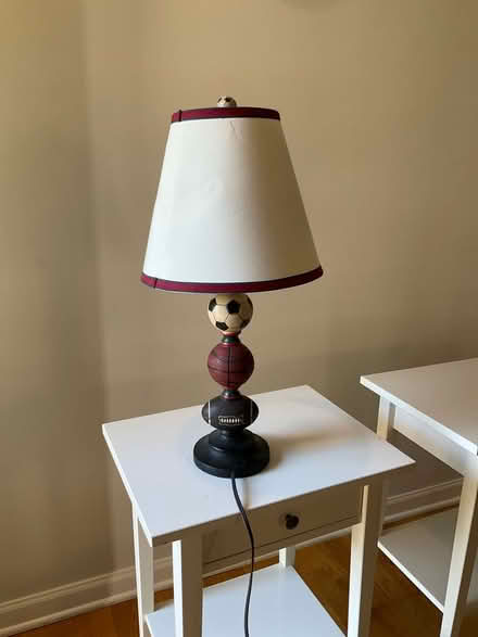 Photo of free Boy’s table lamp and shade (Wheaton) #4