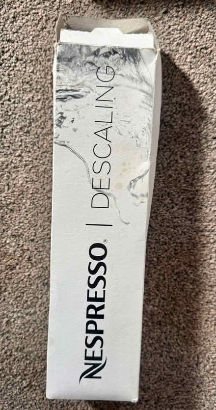 Photo of free Espresso descaling sachets (TQ2) #1