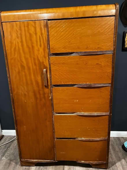 Photo of free Rehoming: Solid Wood wardrobe (Ellicott City) #1