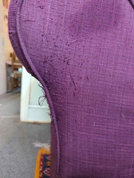 Photo of free Three Seater Purple Sofa (Walsall WS2) #3