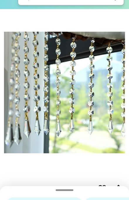 Photo of Clear chandelier crystals (Upperco, MD) #1
