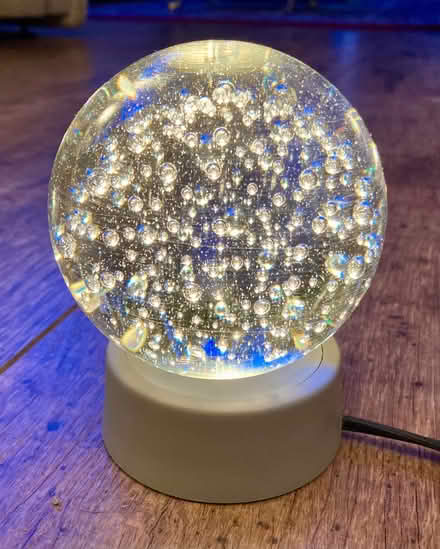 Photo of free Ikea glass ball with bubbles lamp (Newtown SO19) #2