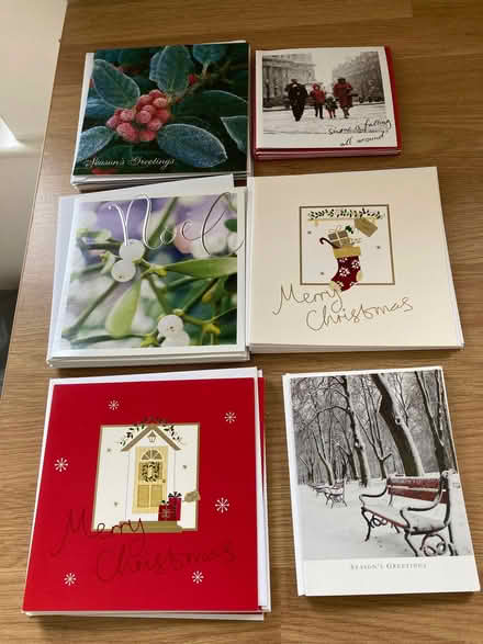 Photo of free Christmas cards with envelopes, about 30 (Ballards CR2) #1